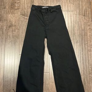 Black zara trousers